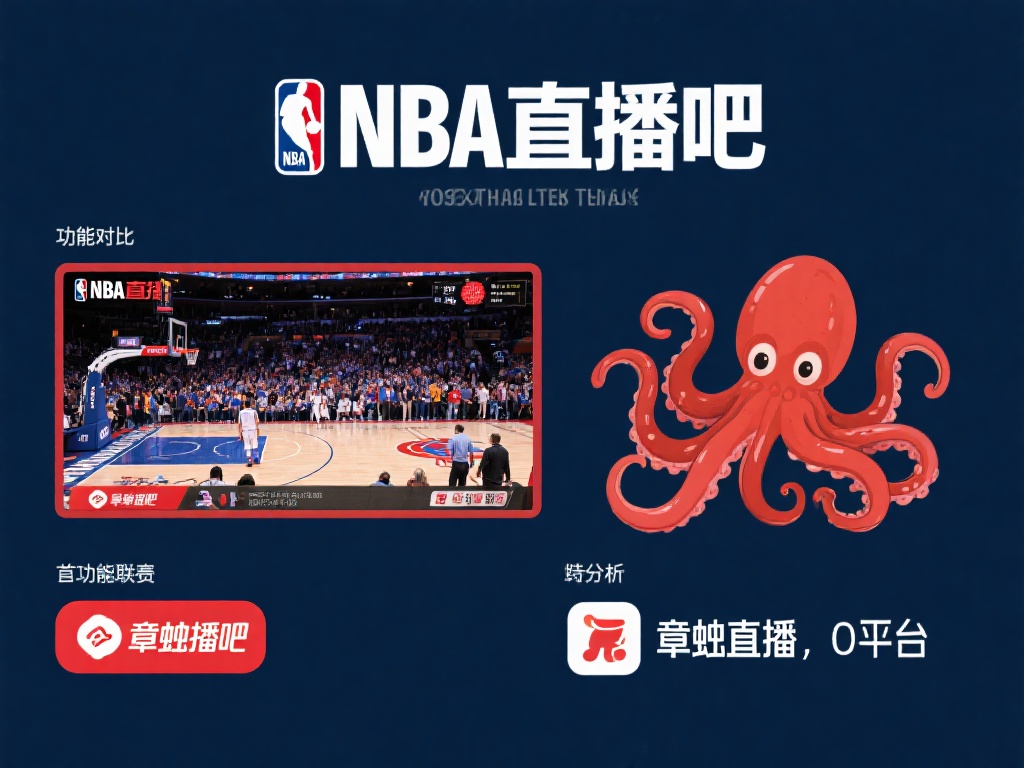 NBA直播吧与章鱼直播功能对比
除了西